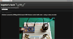 Desktop Screenshot of loiph.in